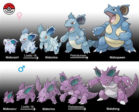 nidoran evolve